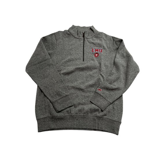 League 91 LMU Half Zip Pullover in Grey - Picture 1 of 3